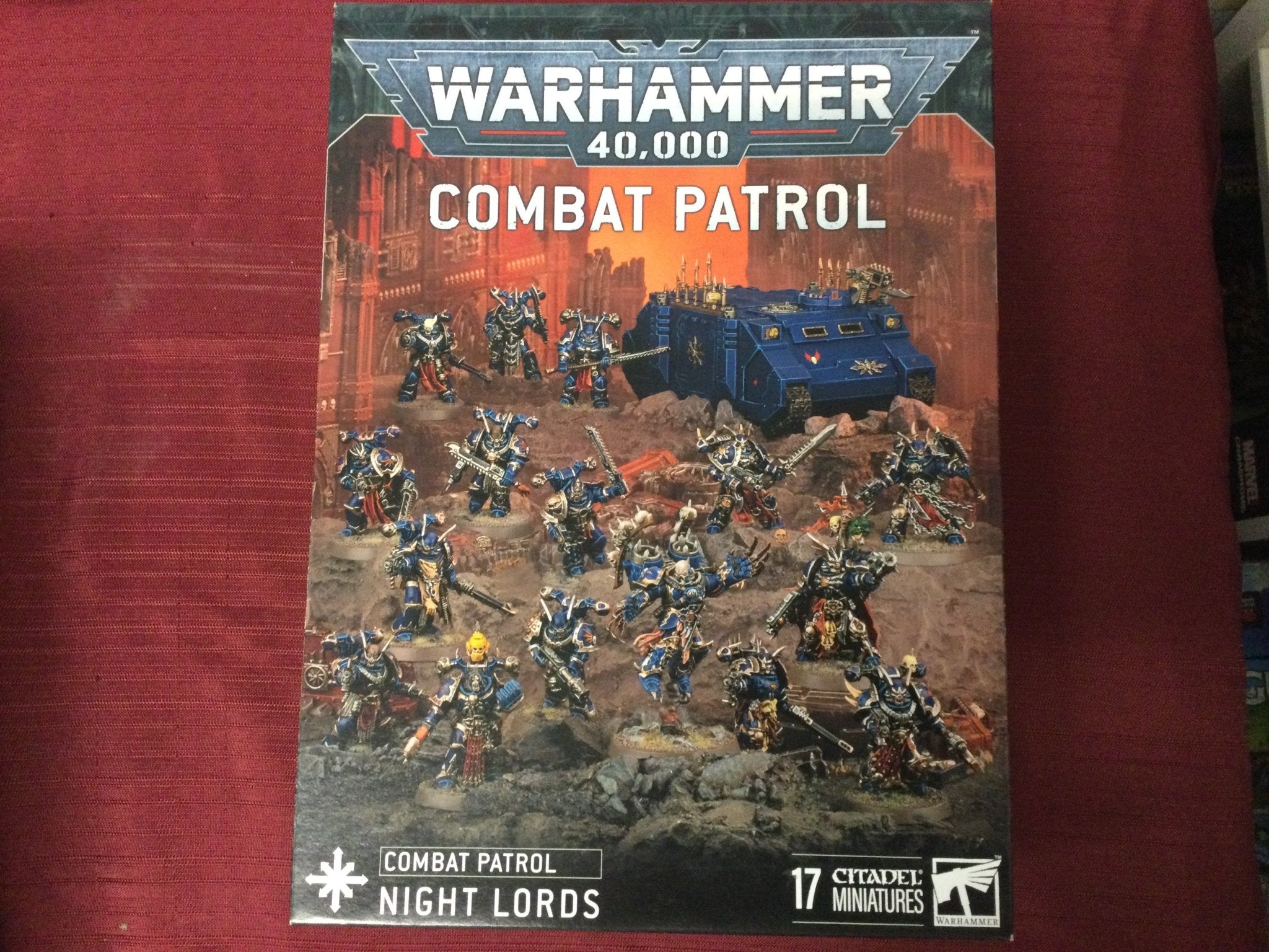 Warhammer 40k Combat Patrol Night Lords - WiredVillage Games - Games Workshop